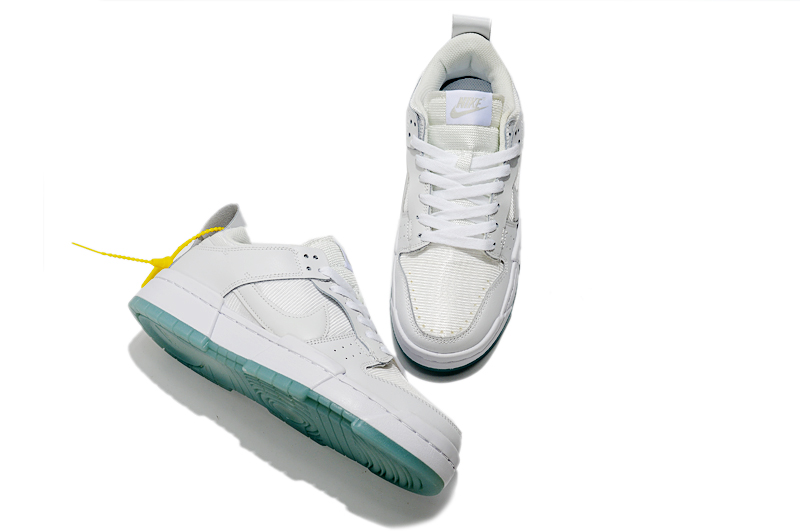 2021 Nike Dunk Low Disrupt Pure White Women Shoes